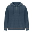 thumbnail image 3 of Mens Casual Henley Pullover Corduroy Polo Sweatshirt Thermal Long Sleeve Stand Collar Slim Fit Sweater Tactical Jacket, 3 of 5