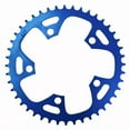thumbnail image 3 of WFS Pulsar Chainring 44T 1/8" 110mm Old School BMX Single Speed Fixie , Blue #WFS3074, 3 of 6