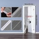 thumbnail image 2 of Fly-proof Screen Door, Magnetic Screen Door, Automatically Closes, Keeps Bugs Out, No Need To Drill, 2 of 4