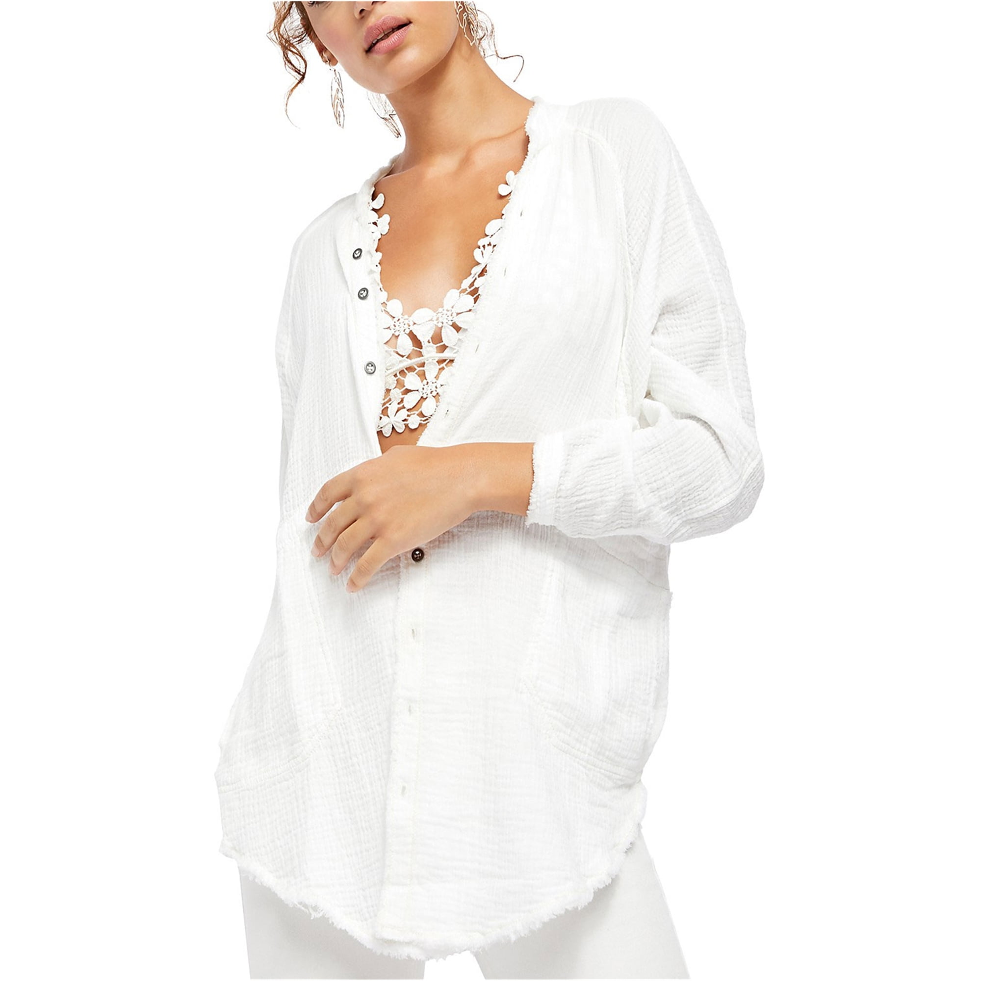 Womens Summer Daydream Button Down 