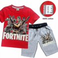 thumbnail image 2 of Boys Kids Fortnite Gamer Short Sleeve Pyjamas Pjs T-shirt Shorts SetYOUYOU, 2 of 3