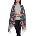 thumbnail image 2 of Sikiie Rocket Space Shawl Wraps Big Scarf Tassel Fall Winter Thick Scarf Warm Shawl Women Fall Gifts, 2 of 8