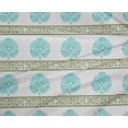 thumbnail image 4 of oneOone Polyester Lycra Fabric Leaves & Lotus Block Fabric Prints By Yard 56 Inch Wide, 4 of 4