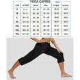 thumbnail image 4 of SOMER 2-Pack Yoga Pants with Pockets for Women Capri Flared Pants High Waist Drawstring Workout Pants Casual Work Pants Flare Leggings for Summer, 4 of 7