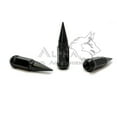 thumbnail image 6 of 23 Black Spike Lug Nuts 1/2x20 Bulge Acorn Spike For Jeep Wrangler JK TJ YJ 1/2d, 6 of 10