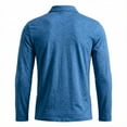 thumbnail image 4 of Kakii Mens Golf Shirt Moisture Wicking Quick-Dry Long Sleeve Casual Polo Shirts for Men, 4 of 6