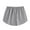 Dark Gray, variant on Ichuanyi Women's Layered Tiered Sheer Stripe Printing Extender Half Slip Plus Size Skirt
