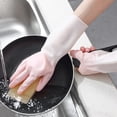thumbnail image 2 of (Pink，S) Cleaning Gloves Silicone Cleaning Gloves, 2 of 5
