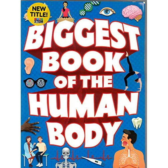 Pre-Owned Biggest Book Of The Human Body (Kids Books) Paperback