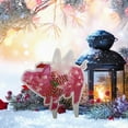 Christmas Pig Lawn Ornament 