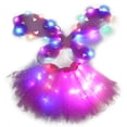 thumbnail image 2 of Bangcool Jupe Tutu d'Halloween à DEL Robe en Tulle de Fête Jupe de Cosplay avec Ailes pour Enfants, 2 of 2