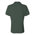 thumbnail image 3 of JERZEES - Women's Spotshield 50/50 Polo - 437WR - Forest Green - Size: XL, 3 of 5