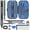 Upgraded-blue, variant on 155 In 1 Electric Set  Small Cordless With 140 S2 Magnetic Bits Electronic Power Repair Tool Kit For Rc Computer Pc Building Laptop