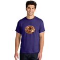 thumbnail image 2 of Chocolate-Donut-2 Mens Graphic Tee, 100% Cotton, Casual Summer Wear BAA301, 2 of 2