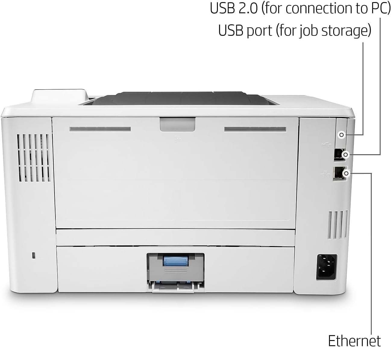 HP LaserJet Pro M404n Monochrome Printer with Built-in Ethernet (W1A52A) (Sold without manufacturer warranty)
