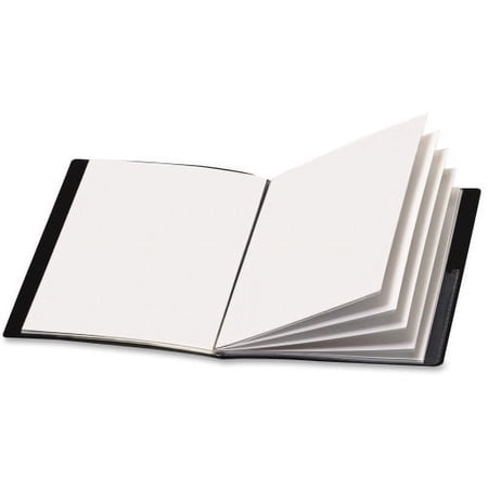 Cardinal Showfile Custom Display Book Letter - 8 1/2" x 11" Sheet Size - 48 Sheet Capacity - 2" Spine Width - 24 Internal Pocket(s) - Poly - Black - 10.24 oz - 1 Each