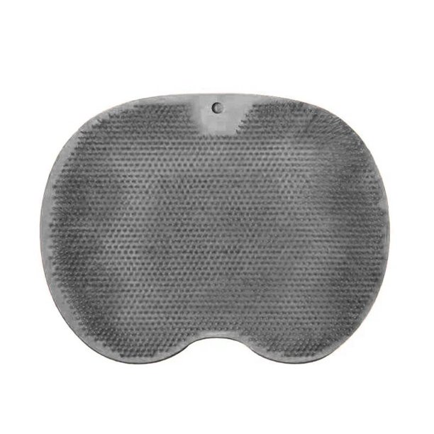 Rascador de masaje de ducha exfoliante, alfombrilla de baño antideslizante, cepillo de masaje de espalda, lavado de pies de silicona, herramienta de limpieza corporal