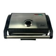 thumbnail image 2 of Hogar Ideal Silver & Black Small Panini Maker, New, 2 of 5