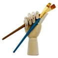 thumbnail image 2 of Mannequin Articulé en Bois avec Doigts Flexibles 10 Pouces Main Droite, 2 of 9