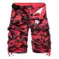 thumbnail image 1 of Bermuda Shorts Hombre Casual Verano Playa Cargo Camuflaje, 1 of 2