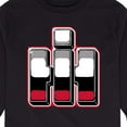 thumbnail image 3 of International Harvester - Chrome Logo - Youth Long Sleeve Graphic T-Shirt, 3 of 6