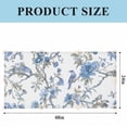 thumbnail image 3 of Blue Floral Birds Fluorescent Light Covers, Farmhouse Flowers Pastoral Magnetic Light Covers for Ceiling Lights, Fluorescent Ceiling Shade Filters for Classroom Bedroom Office 4x2Ft x 3PCS, 3 of 8