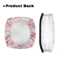 thumbnail image 3 of HELLHERO Marble Pattern Seat Back Covers Rollator Walker Cover & Anti-Slip Cover with Easy to Use for The Elderly, Pink, 3 of 7