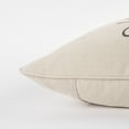 thumbnail image 4 of Gray and Cream Canvas Merry Christmas Decorative Throw Pillow, 4 of 5