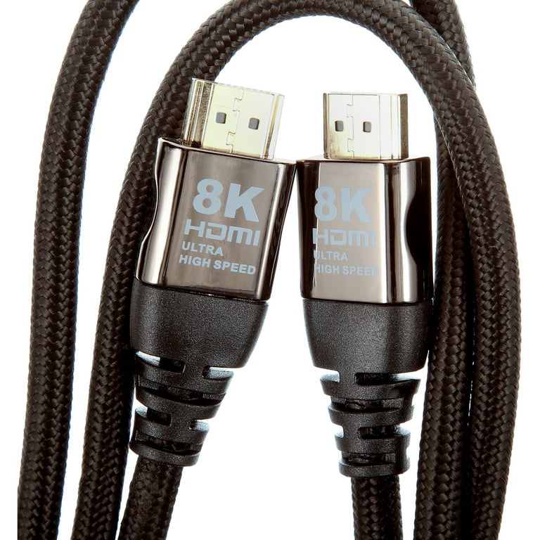 Cable De 1m HDMI - Cable HDMI De Alta Velocidad Con Ethernet 4K - HDMI UHD 4K 30Hz - Ancho De Banda De 10,2Gbps - Cable De Vídeo HDMI 1.4 Macho