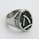 thumbnail image 2 of Anillo Vintage Unisex Qarigey Boda Compromiso Celebración Moda, 2 of 6