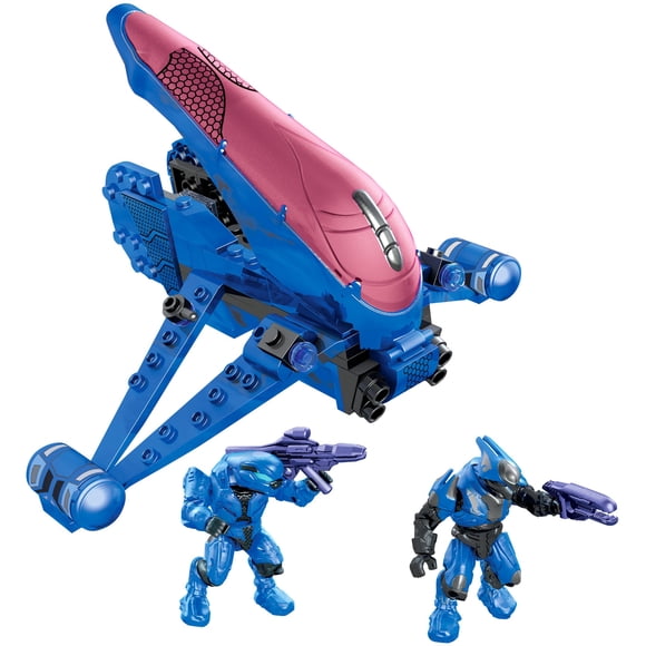 Set armable Mega Brands Halo Blue Series Banshee