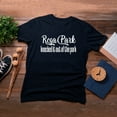 thumbnail image 4 of TotallyTorn Rosa Park Knocked It Out Of The Park Novelty Sarcastic Funny Mens Graphic T Shirts, 4 of 5