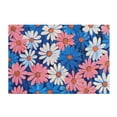 thumbnail image 7 of Yayeee Bath Rug for Bathroom Floor Non Slip Rectangle Fluffy Soft Absorbent Mat, 16"x24", Pink Flowers Pattern, 7 of 7