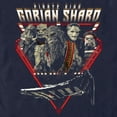 thumbnail image 2 of Men's Star Wars: The Mandalorian Pirate King Gorian Shard  Graphic Tee Navy Blue 3X Large, 2 of 5