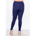 thumbnail image 3 of MOA COLLECTION Women's Plus Size Casual Stretch Slim Solid Basic Leggings, 3 of 3