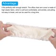 thumbnail image 4 of Unique Bargains Office Chair Arm Cover, 2Pcs Office Chair Armrest Covers Protectors Computer Chair Arm Rest Covers, Beige, 4 of 5