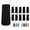 Black-16 Pcs, variant on 16/24/32 Black Chair Leg Socks - Furniture Protectors For Hardwood Floors Non-slip & High Elastic Fit Easy-to-install Bar Stool Covers Floor Pads