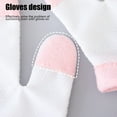 thumbnail image 6 of Baby Chew Resistant Mittens Stop Hand Sucking Breathable Protective Gear Easy Wear Design for Newborns Infant, 6 of 8