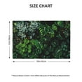 thumbnail image 3 of Rocae Lush Foliage Green Plant Printed Heat Resistant Place Mats,Classic Hemstitch Cloth Fabric Placemats Imitation Linen Place Mat Table Mats 18x12 inch, 3 of 9