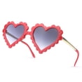 thumbnail image 1 of Gafas de sol con forma de corazón para niños y niñas, gafas bonitas con protección UV 400, gafas de sol de playa para exteriores para niños y niñas, 1 of 5