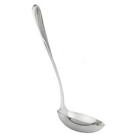 Polished Stainless Steel Ladle - Monty's Polished Stainless Steel 7 Inch Serving Ladle