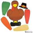 thumbnail image 2 of Fun Express Do It Yourself Turkey Bulletin Board Decorations with Cardboard Turkey Body, 26 Count, 2 of 3