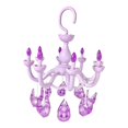 thumbnail image 3 of Lipstore Hanging Drying Rack 360 degree Rotatable Windproof for Lingerie Scarf Baby Clothes Purple, 3 of 8