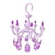thumbnail image 3 of Tendedero colgante con forma de candelabro con 8 pinzas para secar ropa interior y calcetines. Púrpura, 3 of 9
