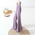 thumbnail image 4 of MEZZALL Child Pants Girls Flared Leggings Summer Thin Capri Pants Soft Stretchy Breathable Casual Play Toddler Kids Bottoms Boho Solid Color Trousers, 4 of 4