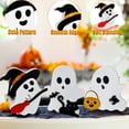 thumbnail image 3 of 3 Uds Lindo Fantasma Halloween Bloques Calabaza Gato Murciélago Bruja Escoba Signos, 3 of 4