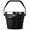 Black, variant on 7L Insulated Ice Bucket with Lid，Double Wall Vacuum Stainless Steel Beverage Bucket Keeps Frozen Longer，Holds 6 Longnecks or 3 Bottles of Wine，for Cocktail, Champagne, Large Parties(White)