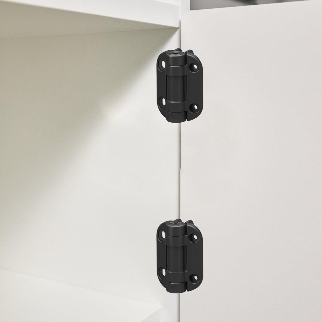 Zorvai 2Pcs Adjustable Tension Nylon Door Hinges Heavy Duty Damping Hinge Furniture Gate Hardware Easy to Installation