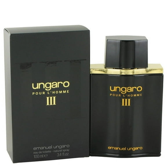 UNGARO III by Ungaro Eau De Toilette Spray (New Packaging) 3.4 oz For Men