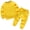 Yellow, variant on Fall Outfits for Toddler Girl Boy Long Sleeve Top and Long Pants Set Kids & Toddler Sweatsuits 12 Months-12 Years
